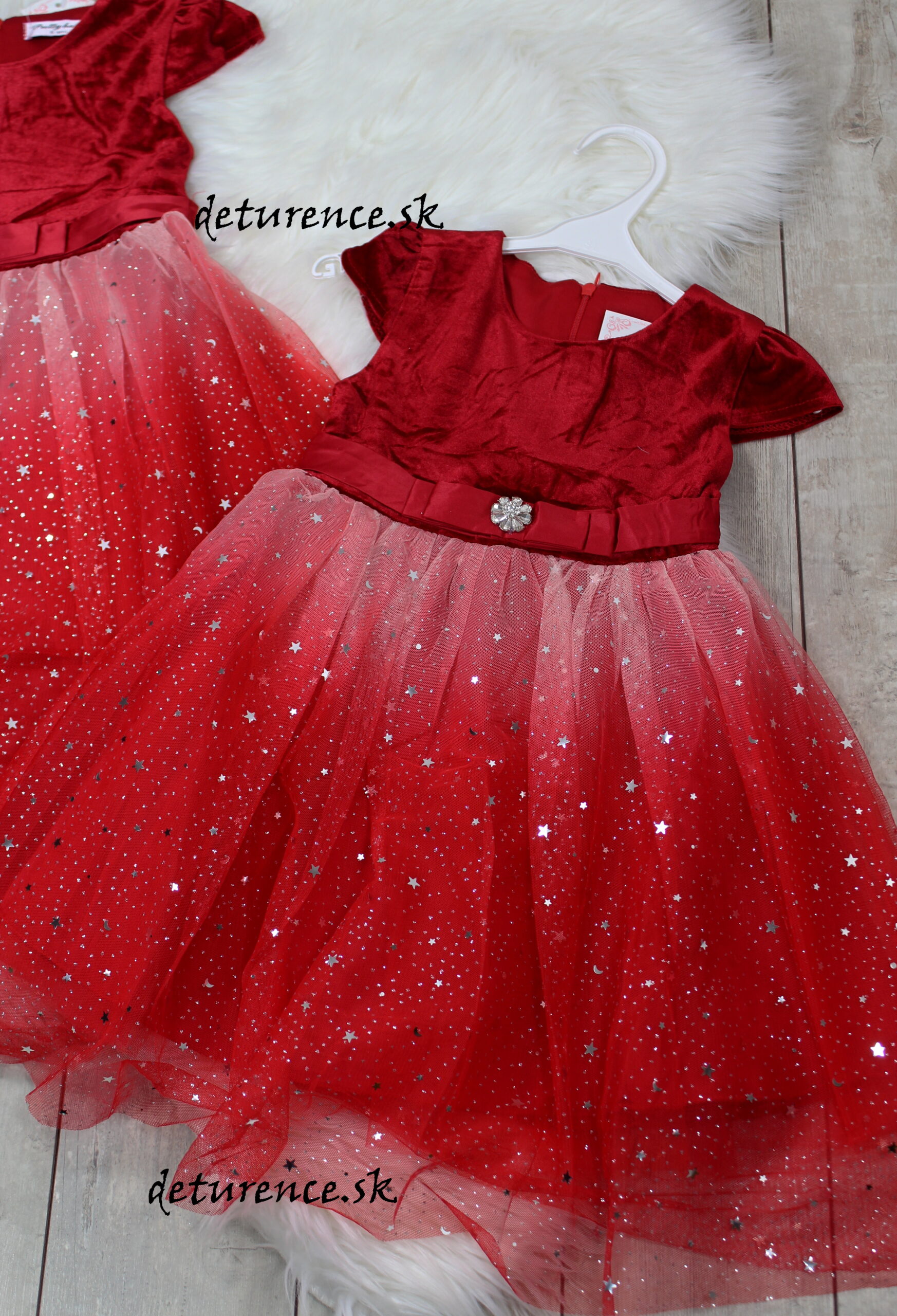 Šaty Princess- červené